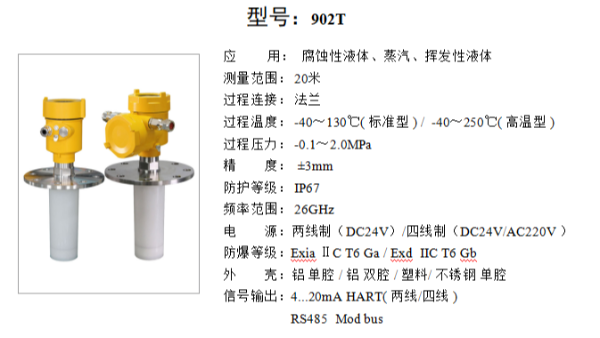 測(cè)量濃硫酸用什么樣的雷達(dá)液位計(jì)——雷達(dá)液位計(jì)選型